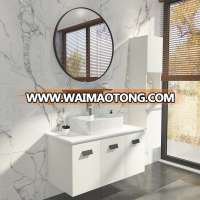 Modern melamine covered plywood bathroom vanity wall mounted bathroom cabinet