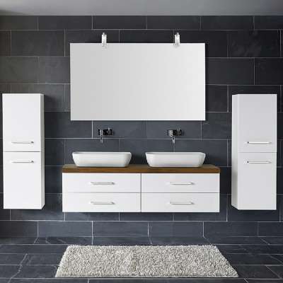 Modern bathroom vanity wooden bathroom cabinet set