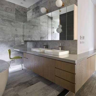 Customized hotel bathroom vanity washroom cabinet