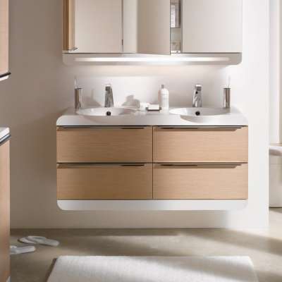 Modern hotel cabinet sink bathroom vanity